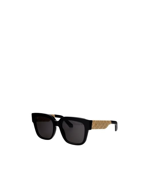 Dior Black Eyewear Cat-Eye Frame Sunglasses