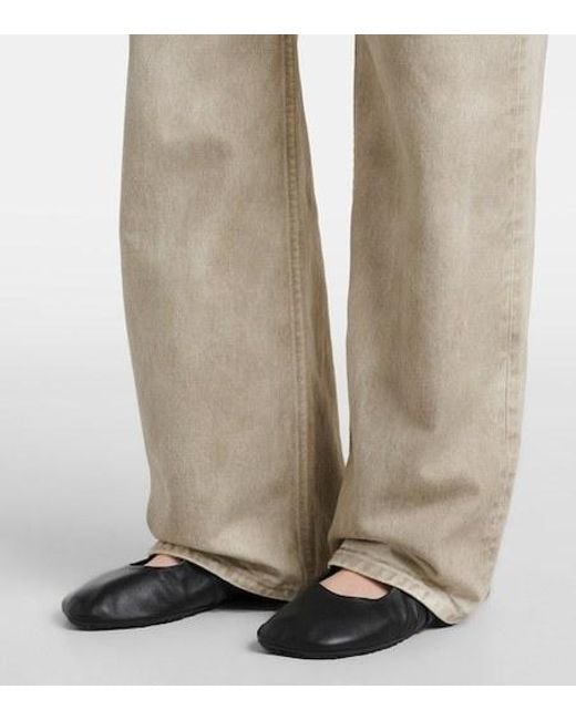 Loewe Natural Wide-Leg Jeans