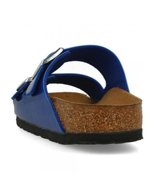 Birkenstock Blue Round Head Slippers for men