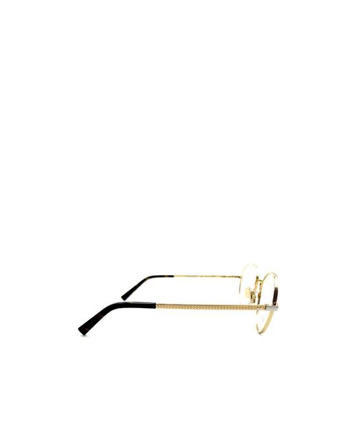 Dior White Eyewear Round-Frame Glasses for men