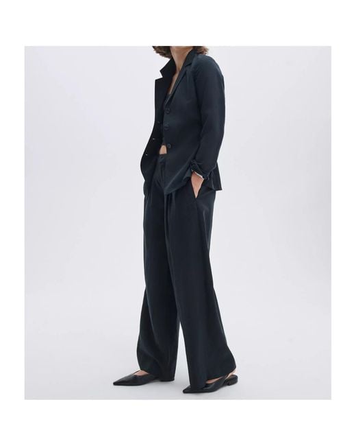 Rag & Bone Blue Long-Sleeved Suit Jacket