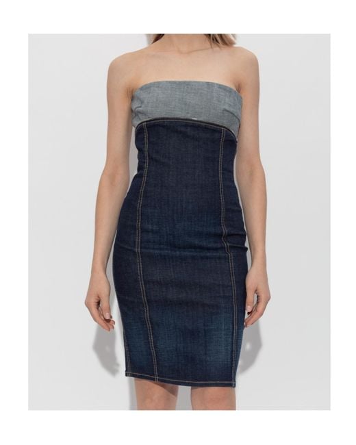 DSquared² Blue Denim Dress