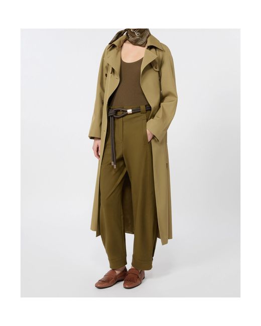 Max Mara Green Sleeveless Vest