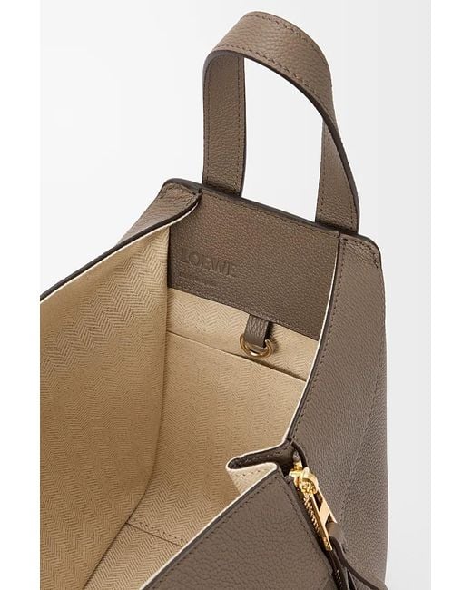Loewe Brown Compact Hammock Bag