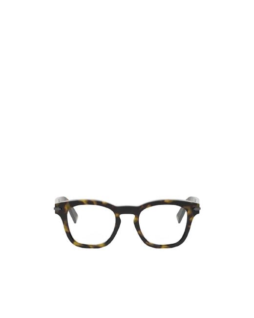 Dior White Eyewear Square-Frame Glasses for men