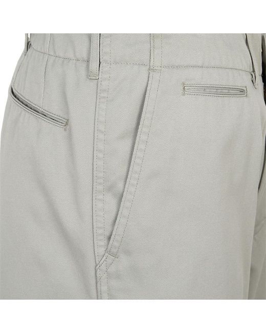 Nanamica Gray Casual Pants With Belt Loops for men