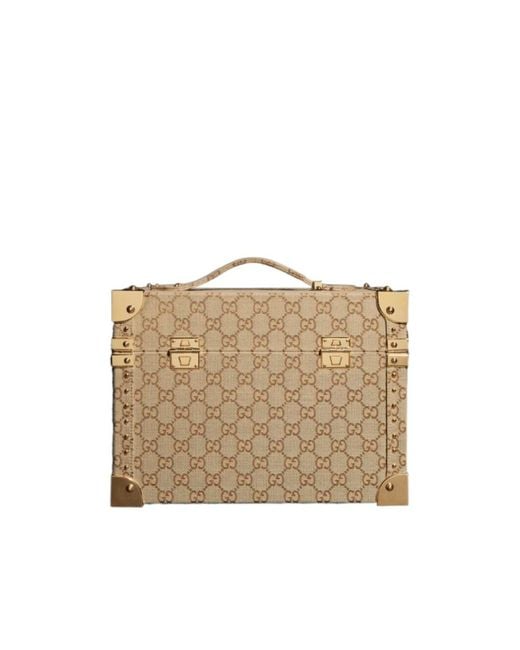 Gucci Natural Gg Vanity Case