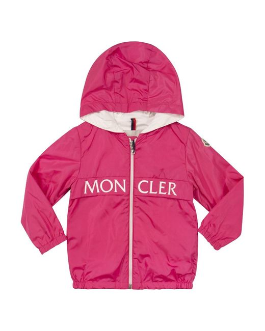 Moncler Women's Pink Erdvile Hooded Jacket