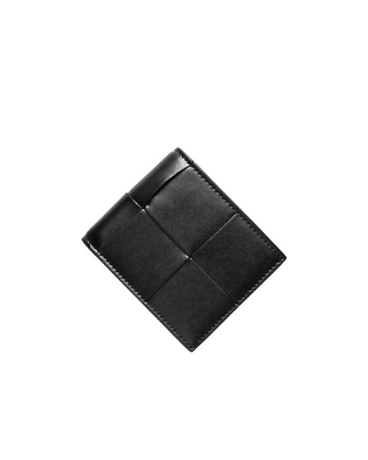 Bottega Veneta Black Logo Wallet for men