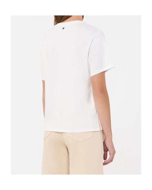 Weekend by Maxmara White Short-Sleeved T-Shirt