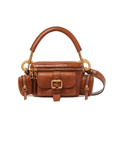 Chloé White Chloé Camera Small Shoulder Bag