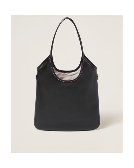 Miu Miu Black Ivy Leather Bag