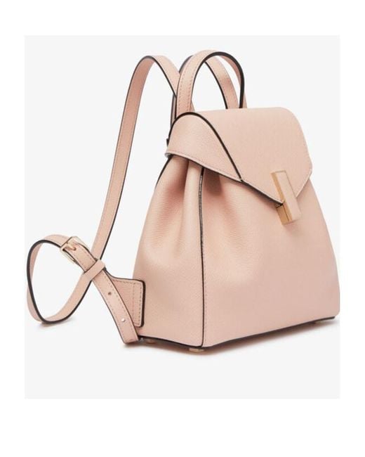 Valextra Pink Iside Mini Backpack