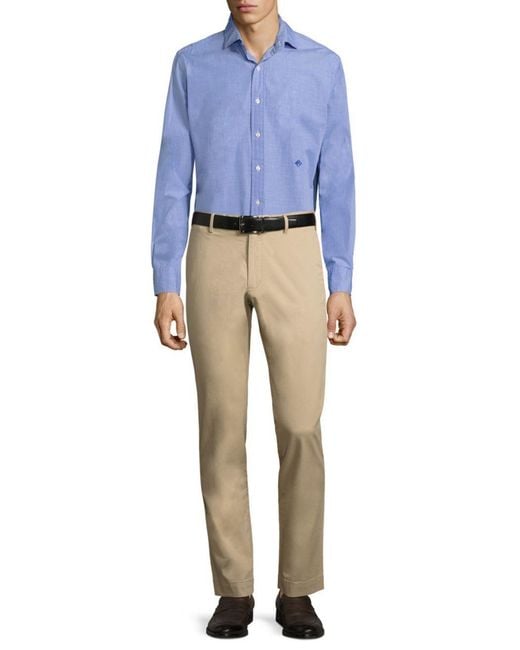Polo Ralph Lauren Natural Mid Rise Chino Trousers for men