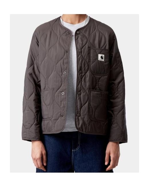 Carhartt Gray Skyler Quilted Liner Jacket