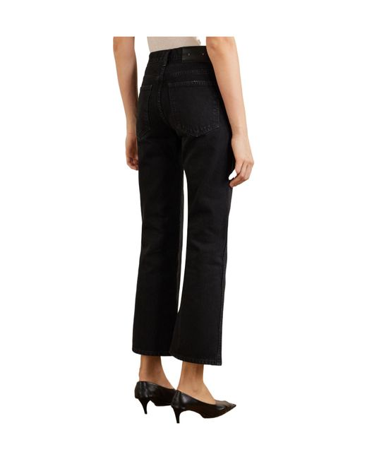 Khaite Black Slim Fit Jeans