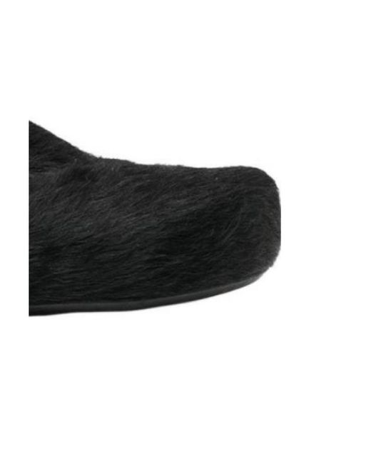 Marni Black Fussbett Slip-On Flat Mules for men