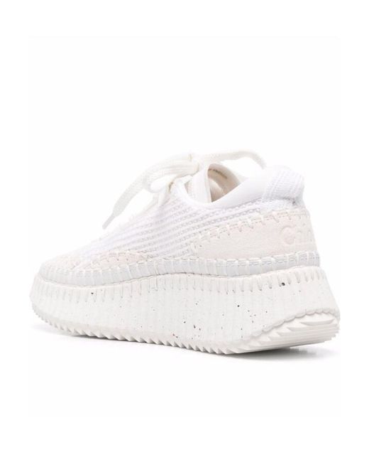 Chloé White Sneakers