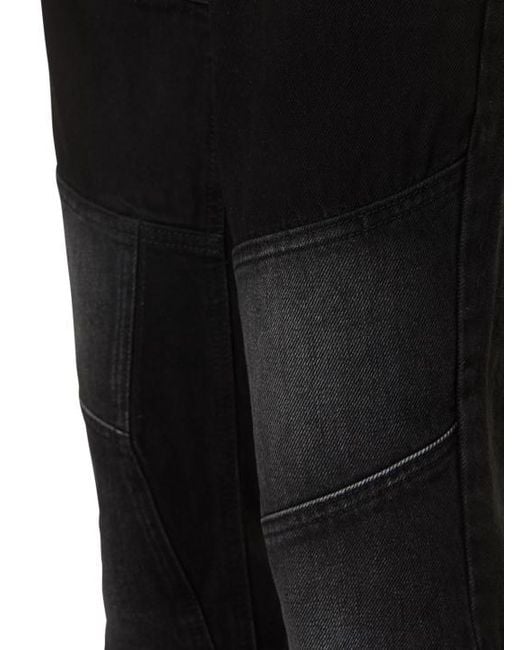 Jaded London Black Straight Jeans for men