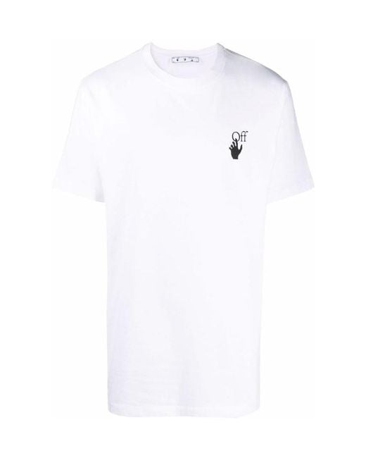 Off-White c/o Virgil Abloh White Caravaggio Printed T-Shirt for men
