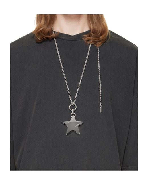 NUMBERING White Cable Necklace for men