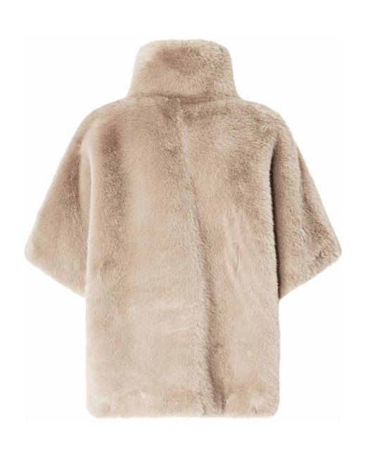 Pinko Natural Stand-Collar Casual Jacket