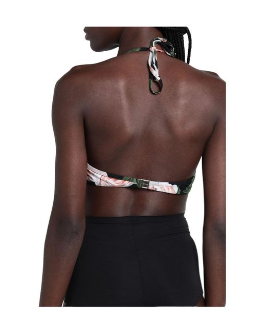 Dolce & Gabbana Black Printed Bikinis
