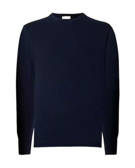 Calvin Klein Blue Logo Crewneck Sweater for men