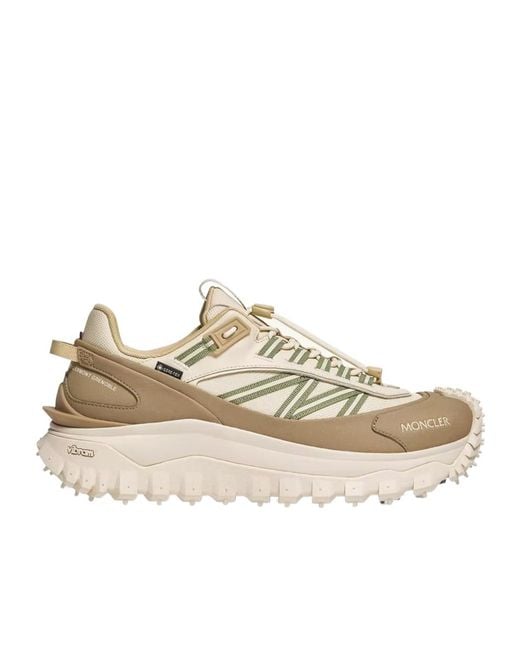 Moncler Natural Waterproof Sneakers With Eva Midsole And Vibram Megagrip Rubber Sole for men
