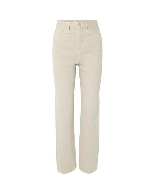 Totême Natural Straight-Leg Jeans
