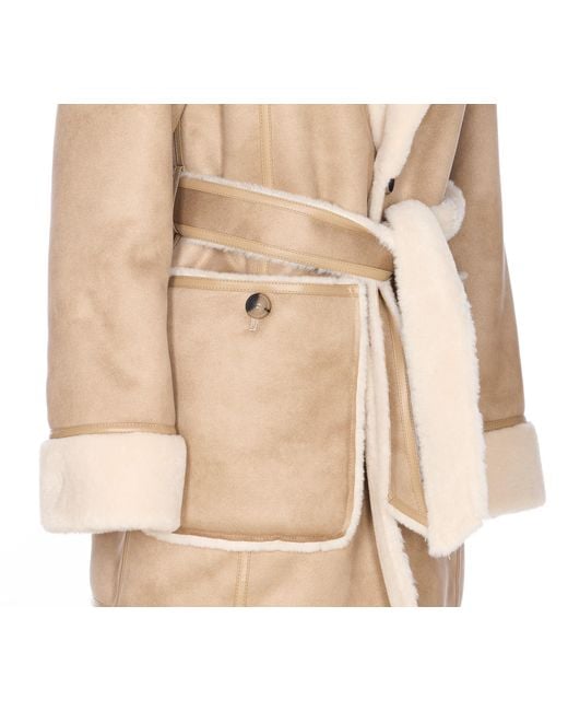 Urbancode Natural Reversible Belted Coat