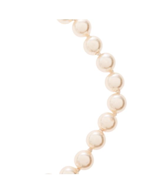 Vivienne Westwood Metallic Simonetta Pearl Bracelet