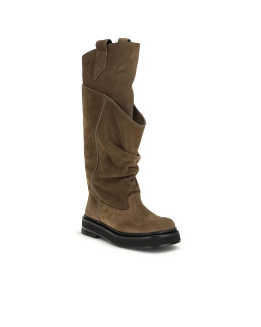 The Attico Green The New Robin Passeggiata Combat Boots