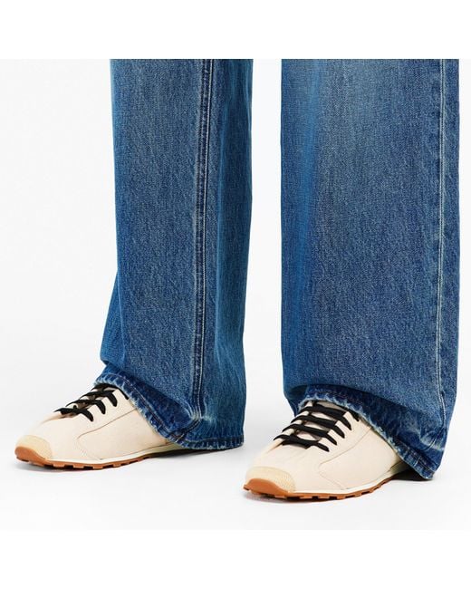 Jacquemus Natural Low-Top Woven Casual Shoes for men