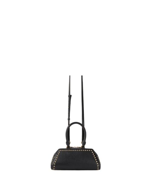 Givenchy Black Mini Antigona East-West Top Handle Bag