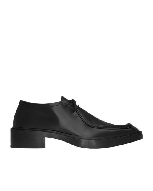 Saint Laurent Black Harvey Slip-On Derby Shoes for men