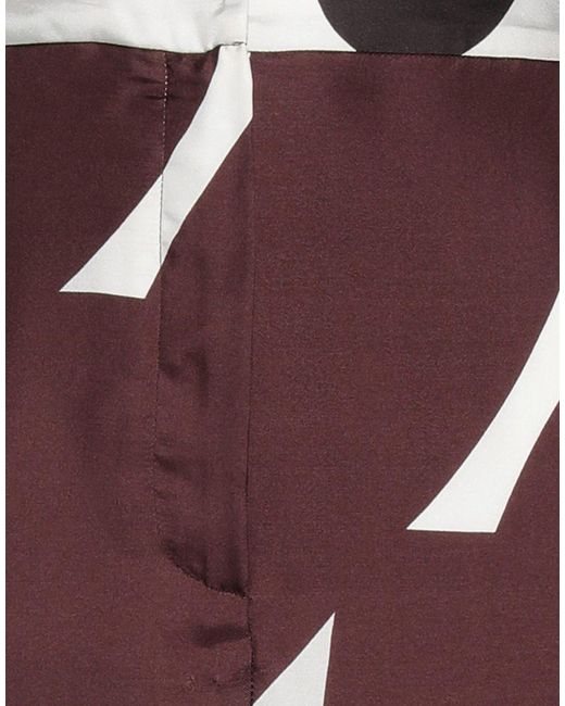 Max Mara Purple Wideleg Pants