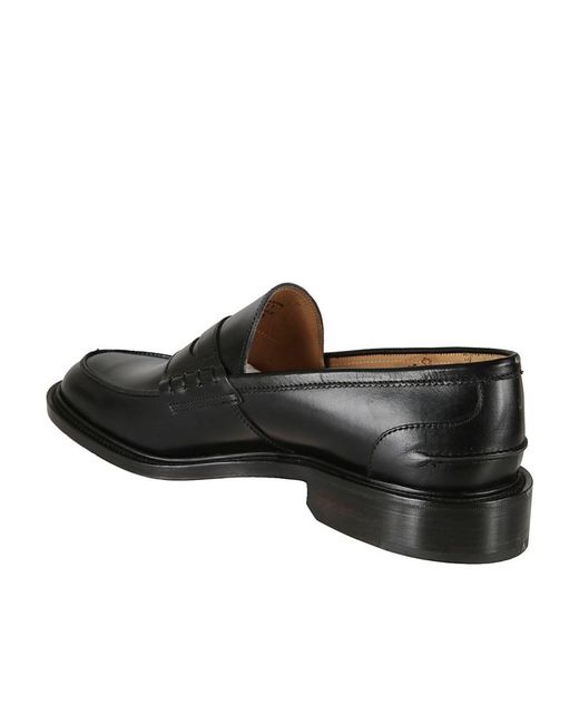 Tricker's Black James Loafers for men