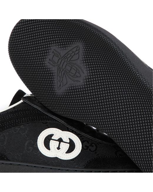 Gucci Black Logo Sneakers for men