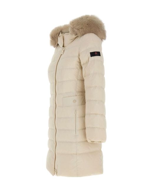 Peuterey Natural Long-Sleeved Down Jacket