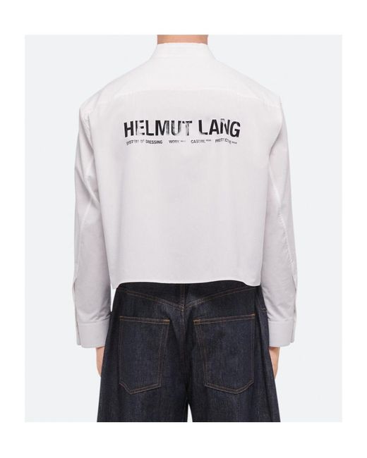 Helmut Lang White Apex Shirt for men