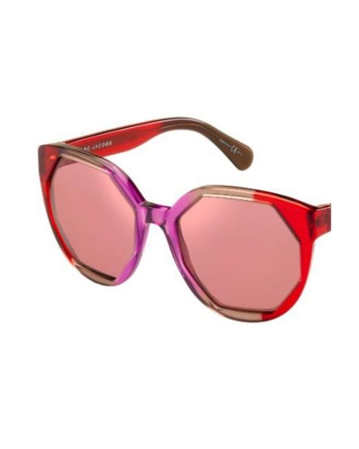 Marc Jacobs Pink Logo Sunglasses