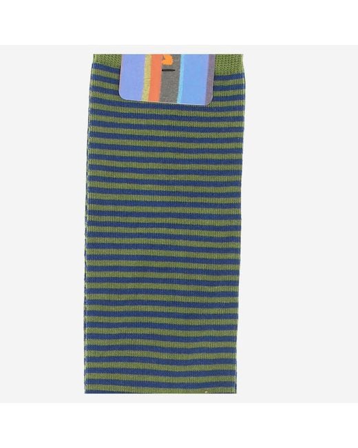 Gallo Green Printed Socks for men