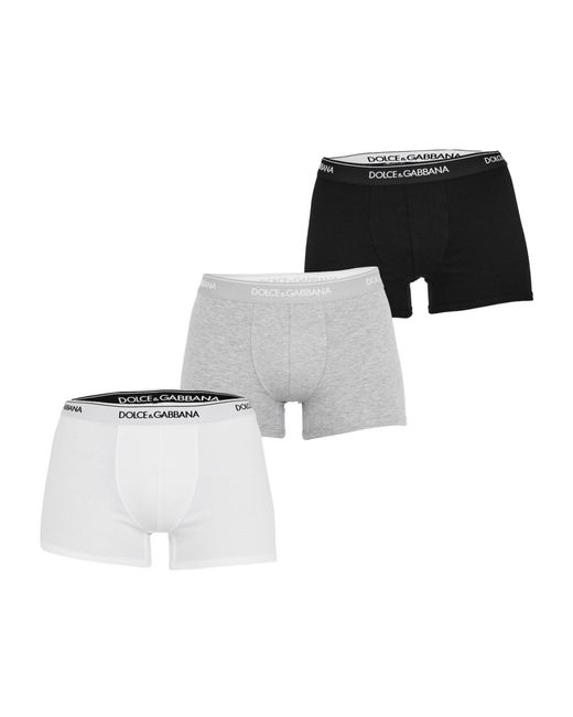 Dolce & Gabbana Black Versatile Solidcolor Underwear for men