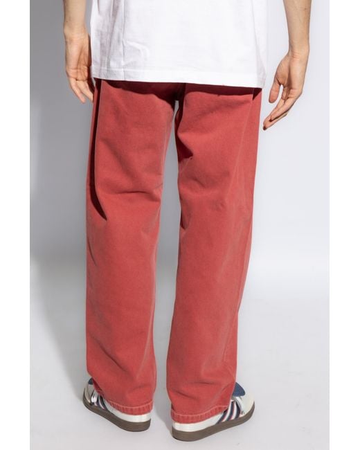 Carhartt Landon Logo-Patch Tapered Jeans for men