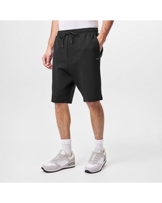 Boss Black Solid Color Shorts for men