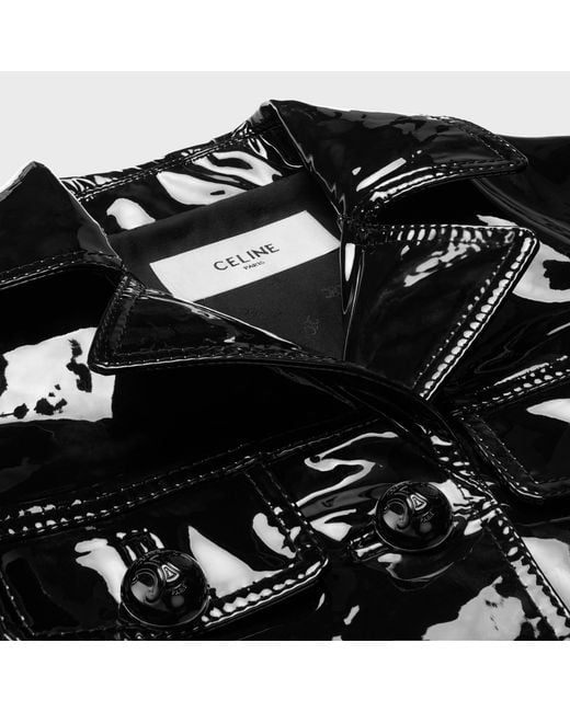 Céline Black Straight Blouson Jacket