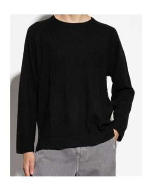 Officine Generale Black Officine Générale Nate Cashmere Knitwear for men