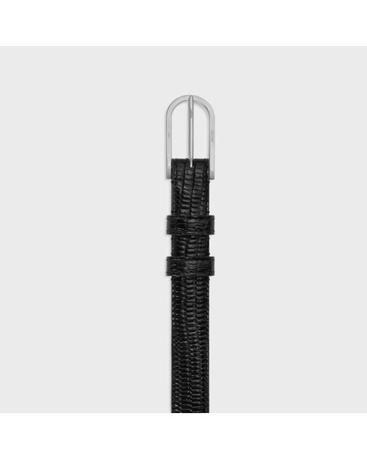 Céline White Bc-18 20Mm Belt for men