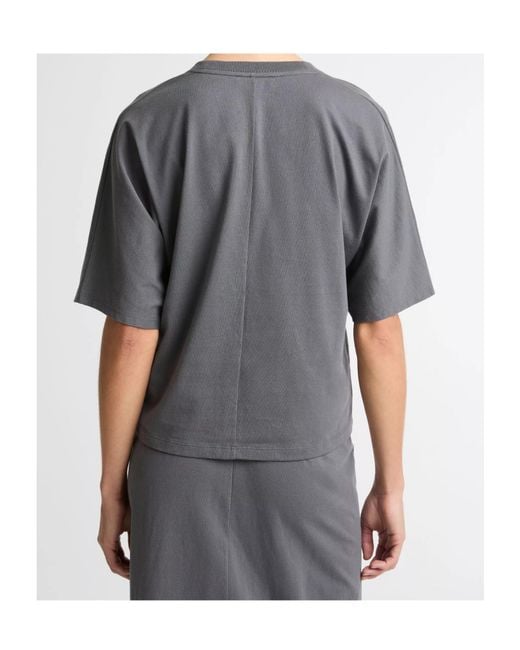 Vince Gray Seam-Detail T-Shirt